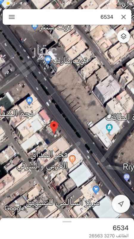 1430063 فرصه عقاريه
ارض للاستثمار في الحلقه الغربيه مساحتها 1189م على شارع 40 م شارع سلمان الراجحي - بجوار صدليه المجتمع
الواجه شماليه بطول 30 م
الايجار 350 الف في السنه قابل للتفاوض العقود طويله الاجل