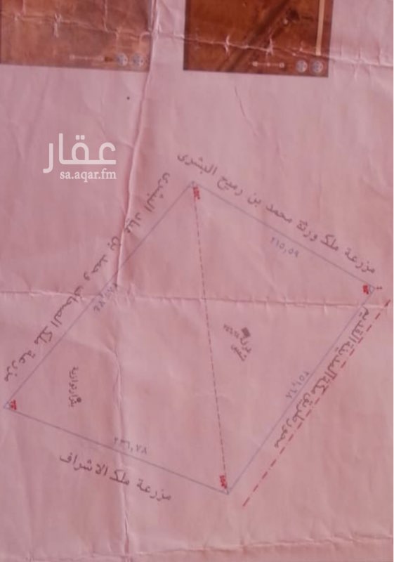 1172123 ارض زراعيه في عسفان على الشارع العام بعرض ٢٥١متر مساحة ٥٨الف متر مربع امكانية ادخال التيار الكهربائي واستخراج الصك