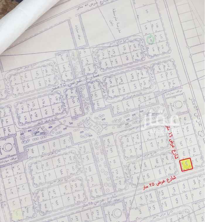 1583428 ارض سكنية على شارعين:
- جنوبي 16 متر
- شرقي 25 متر
- ظهيرة 52 تجاري
- صك الكتروني