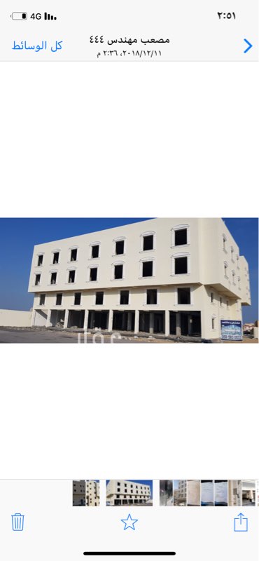 1289259 عمارة جديدة ٤ أدوار على ٣ شوارع
يتوفر بها مصعدين
تأجير كامل المبنى أو حسب الحاجة مكتب أو معرض
سعر المتر للمعارض ٦٠٠ ريال
سعر المتر للمكاتب ٤٥٠ ريال