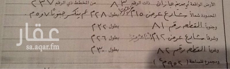 1024087 ارض للايجار او الاستثمار