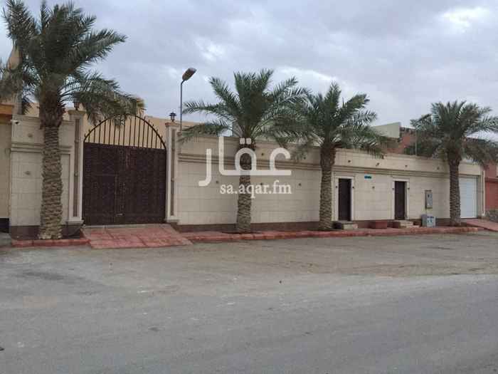 1492799 للبيع استراحه حي العارض جنوب شارع القوات شارع عرض 20 متر ، مقسومه في صكين 458 متر لكل صك اطوالها 28 في 32 يوجد بها مسبح ومدخلين سياره