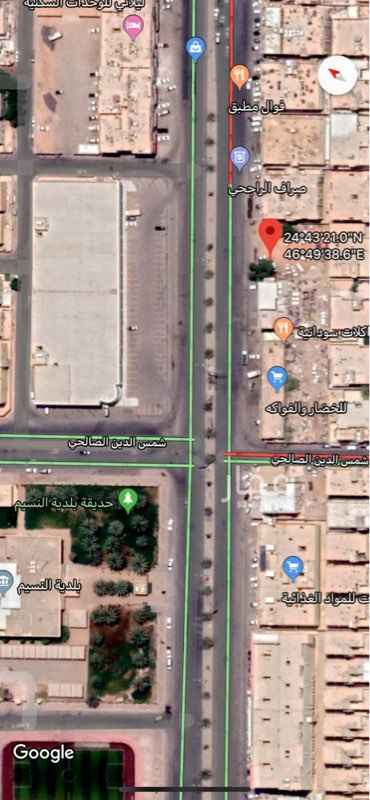 1759356 بسم الله الرحمن الرحيم
للبيع ارض تجارية بحي النسيم الغربي
على شارع:40م (شمالية)
🛑المواصفات:
الأرضالأطوال والعرض:
عرض الأرض ع الشارع 25 بعمق35م
المساحة الإجمالية:875م
🛑المواصفات:
الأرض تجارية وليس عليها مباني والأنشطة المستخدمة عمارة بمحلات أو صالات من دورين وميزان
🔵والأنشطةالمجاورة لها:
مقابل بلدية النسيم موقع حيوي وبالقرب من شارع أحمد بن حنبل وطريق خريص وطريق والدائري الشرقي وطريق سعد بن عبدالرحمن موقع حيوي وصالات ومحلات تجارية تعتبر الأرض الوحيدة بالمنطقة.