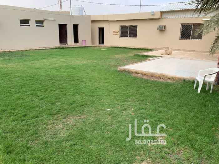 1566091 استراحة قسمين مساحتها كبيره وفيها مجلس رجال ومجلس نساء ومقلط وملعب ثيل ومسطحات خضراء للنساء للحجز الرجاء التواصل عبر الرقم التالي 0504287948