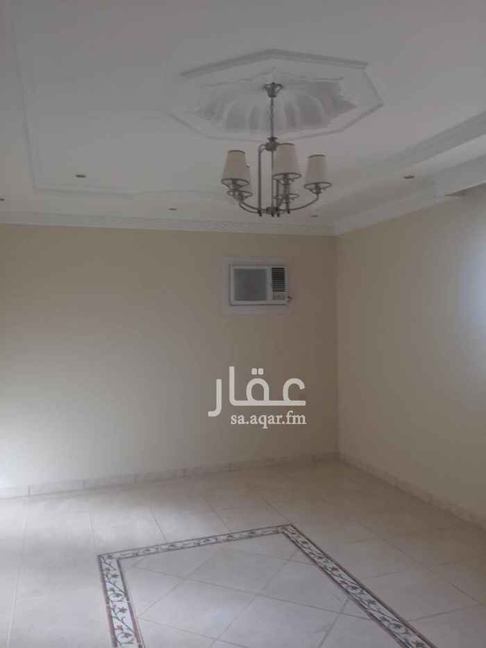 1588779 للايجار دور علوي مدخل خاص مكون من ثلاث غرف نوم وصاله ومجلس ومقلط ومطبخ وثلاث دورات مياه+ ملحق غرفه وحمام سطح خاص حى العقيق قيمة الإيجار ٤٧ الف
