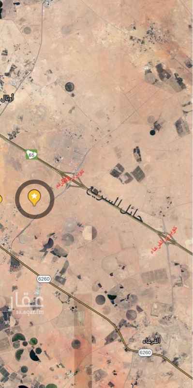 1355782 استراحة مسورة فيها / بير وكهرب
مخطط الرباح عيون الجواء
بعد كوبري رقم المخرج 545 اتجاه اليسار على بعد كيلوين عن السريع. جهة شمال بريدة
للتواصل 0540333339