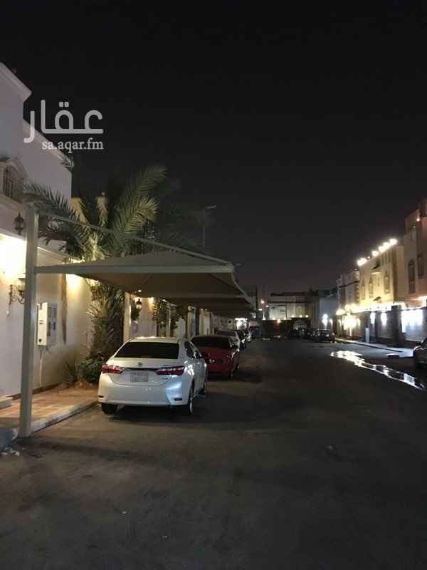 1574232 فيلا دورين كل دور مستقل فيلا عدد الغرف 18تشطيب شخصي مساحة الأرض600م غرفة غسيل في كل دور وغرفة خادمة موقف سيارات 20في 3م مفروشة بالدور الأرضي مكيفة تكييف إسبلت مطبخ ايطالي في كل دور ابواب سنديان نجف ايطالي غرفة سائق خارجية ومستقلة.