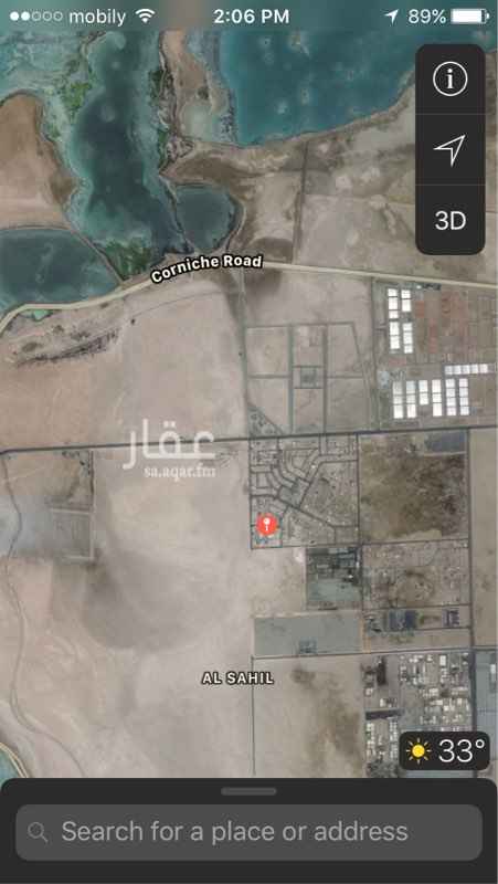 1420851 عررررررض مغرررررري خصم ٥٠٪ في السنة الاولى من قيمة الايجار السنوي....
حوش للإيجار او الاستثمار الطويل الأجل بحي الساحل بعد قاعدة الملك فيصل البحرية
تبعد عن الكورنيش تقريبا 4 كيلومتر
مساحة الارض 600 متر