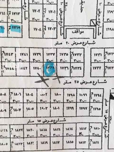 1758855 ارض للبيع في حي النرجس الكيلو الاول مساحة 900 شارع 25 جنوبي
الاطوال 30×30
سعر المتر 2500