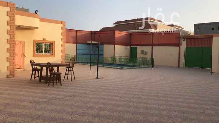 1579050 استراحة في حي الياقوت حمام وصالونين ومسبح كبير ومطبخ وملعب طائرة التواصل واتساب
