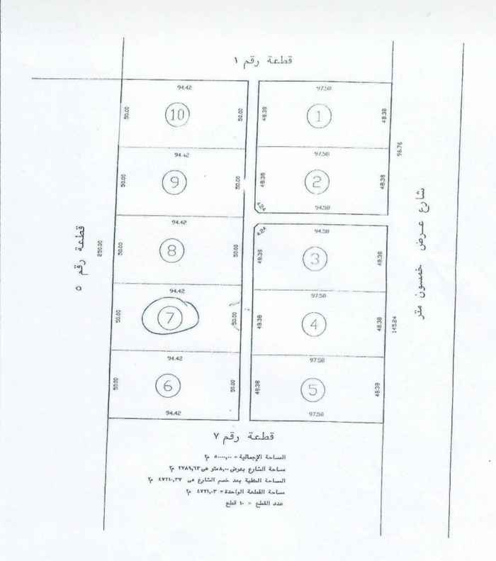 1476947 ارض في الجعيمعه مساحه 4721م
صك مشاع
شارع ٨ متر اطوالها ٥٠ على الشارع في ٩٧ داخل
السعر ٤٠٠ الف ريال
التفاصيل واتس اب 0548630561