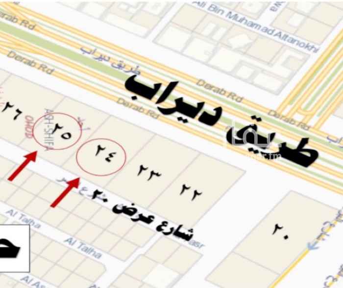 1330082 قطعتين متجاورتين
قطعة 24 مساحتها 4366 متر مربع
قطعة 25 مساحتها 4183 متر مربع