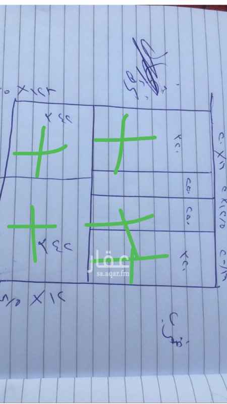 1761376 للبيع قطعه ارض سكنيه بحي قابوس
المساحه 250متر
اطوالها 12.5*20
الي عليها اكس تم البيع
