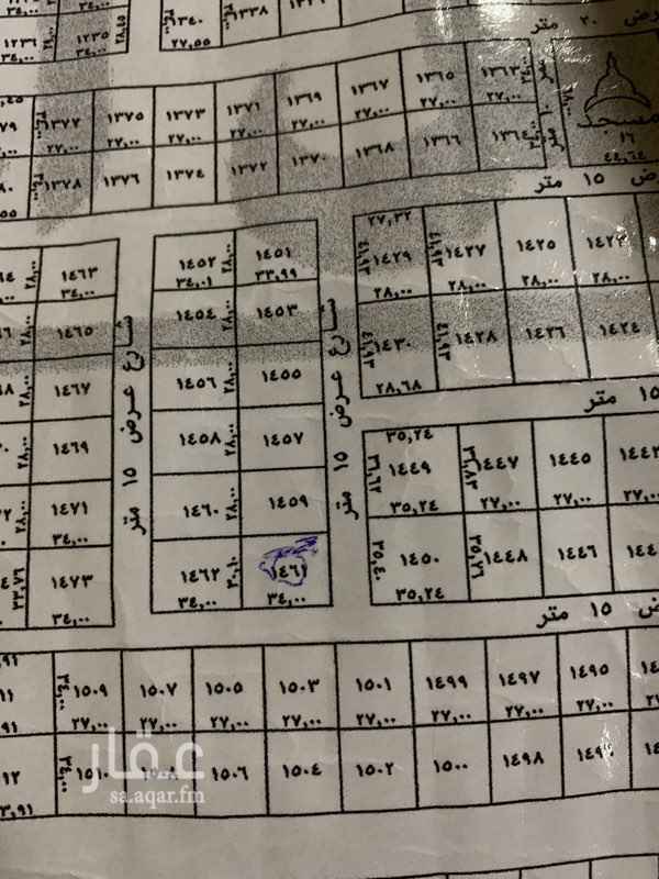 1689767 ارض للبيع في مخططات شرق الرياض طريق الدمام السريع مخطط ٣٢١٦شارع ١٥شرقي ١٥جنوبي موقع متسوي تبعد من الدمام السريع حدود كيلو الوصول له سهل جد ونستقبل عروضكم في منح الشرق بيع وشراء لاستفسار لاتصال علي جوال ٠٥٥٠٣٣٧١٤٦