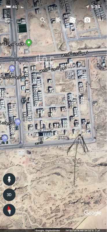 1567589 ارض تجارية سكنية 900متر جنوبي 40 م شرقي 20م شارع الذهبي على السوم