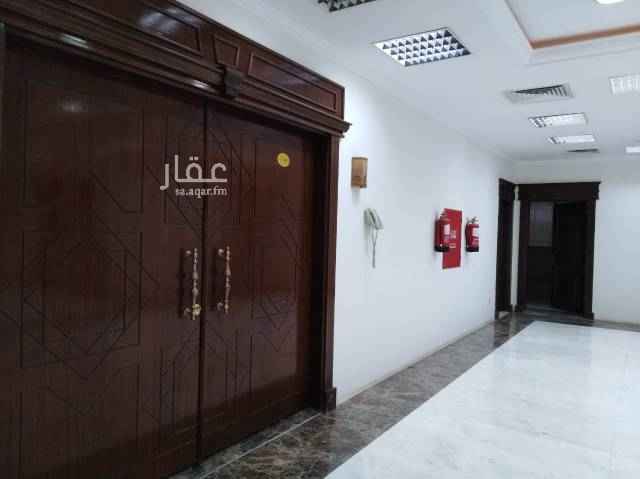 1401604 مكتب للايجار طريق حفصه بنت عمر مقابل بلدية الروضه غرفه وصاله ومطبخ وحمام