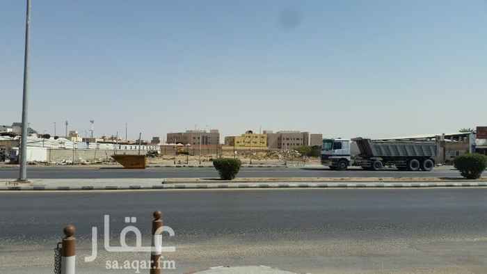 1117826 فرصة استثمارية ارض على طريق حرض قبل مدخل العالية مقابل صيانة هوانداي وصالة نجد للسيارات