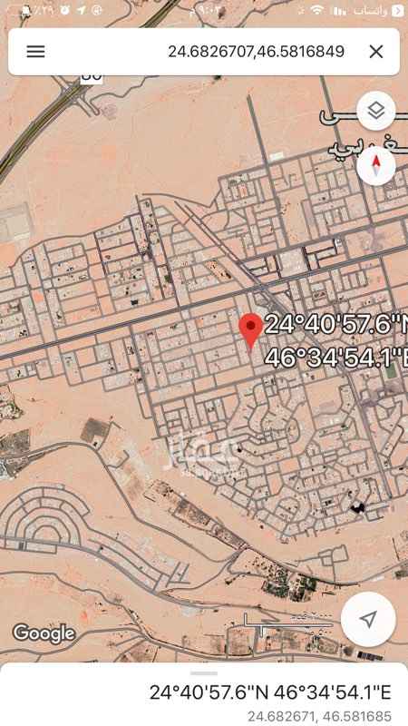1693744 للبيع قطعة ارض مساحة ٧٠٠ متر في عرقة
الراشد الجنوبي منطقة قصور
الواجهة غربية شارع ٢٠
الاطوال ٢٠ * ٣٥ عمق
طبيعة الأرض كف
البيع ٢٤٠٠
