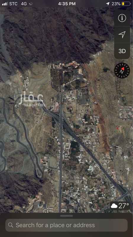 1684427 ارض ضخمه بمدخل الهدا بالدائري مباشرة امام فندق البهادر وبجانب جامع وقصر الامير سلطان بمساحة 23,500 متر، فرصة استثمارية كبيرة
المطلوب ٢٩،٣٥٠،٠٠٠ ريال ( للبيع بالكامل وليست للتجزيء )