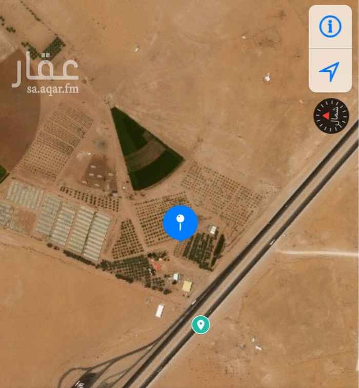 1129665 مزرعة بمساحة مليون متر مربع تقريباً
900 متر على طريق حايل القصيم السريع كوبري عيون الجواء
موقع استثماري ممتاز جداً
مناسبة لجميع الأستثمارات محطة او صناعية او شاليهات واستراحات
تحتوي على رشاشات محورية وسكن خاص و100 بيت محمي مكيف وعادي
تم تخطيط نص الأرض استراحات بمساحة 1000 متر و 2000 متر ولكن الغيت الفكرة