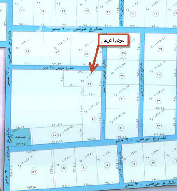1541716 ارض زراعية في العمارية شمالي 15 وشرقي 15