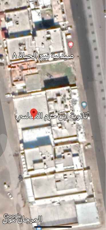 1702468 يوجد مبني على شارع تجاري كان موجو لمدرسة حكومية والان المبني فاضي ونرغب بتاجيره مدرسة خاصة مجهز للعمل به كمدرسه مكون من عمارة دورين وملحق وحوش كبير المساحة 2100
الموقع العزيزية مخطط ت/10 شارع الامام النسائي