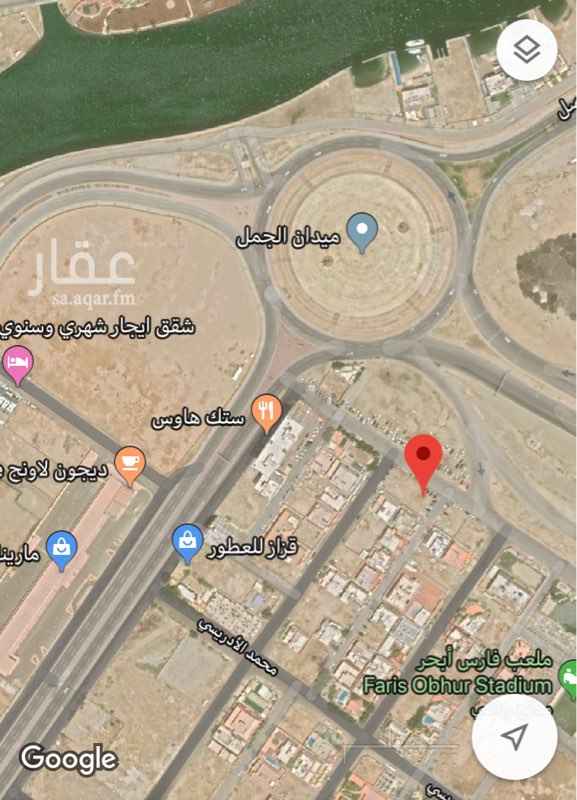1671278 ارض للبيع علي شارعين شارع 25 شمالي وشارع 10 شرقي امام حديقة شمالية ودوار الجمل