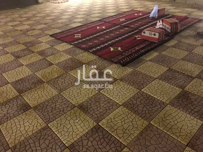 664818 استراحة قسم واحد مؤثثه بالكامل وبها عداد كهرباء وعلى شارعين وبدون صك
