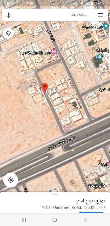 1761322 ارض بحي القيروان اتجاه شرقي شارع 15 مساحة 540 م ابعادها 27 *20 رقم القطعة 1069/ ج من المخطط رقم 2460 محفورة وخزانات وبيارات جاهزة