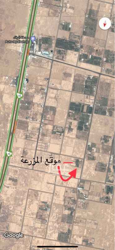 1686367 مزرعة ٢٩٧٦٣ متر مربع بصك الكتروني على شارعين ٢٠ متر و ٤٠ متر الطريق مزفلت الى المزرعة
تمديدات كهربة وموية من مصلحة المياه والكهرباء
عدادين كهرباء حكومي ٦٠ و ١٠٠ امبير
يوجد غطاس ع بير ارتوازي.
وخزان مسلح ارتفاع 2m x 10m x 6 m
يستخدم لري المزرعة عن طريق شبكة على هيئة مسبح ومجلس باطلالة على المسبح
توجد نزلة مجهزة بالكامل للاقامة
النخل:
٦٥ عجوة و ٥١ بنات
٥١ صفاوي و٢٠ بنات
٤ عمبر و ٨ بنات
٣ برني العيس
٨٠ روثان و ١٠ بنات
١٠ سكرية و٨ بنات
٧ ربيعة و٣ بنات
٤ بيض و٧ بنات
٤٥ شلبي و٢٠ بنات
٩ ذكورة و ١٠ ب