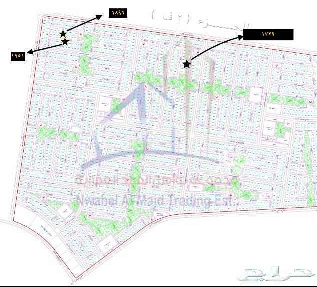 1734931 3 اراضي في جده حي جوهرة العروس مخطط رقم 244ج/س قطعة ارض 2/ف مساحة كل قطعه 900متر مربع. مفرقه وليست جنب بعض.. ارقام الأراضي
##قطعه 1951 واجهه شمال بالقرب من حديقه ومسجد مسافة مشي اقدام
##قطعه1896 واجهه جنوب مقابله لقطعه 1951 (مرغوبه لمن اراد بناء بيتين متقابلين مثلا اخوان او أبناء الخ)
##قطعه 1729 واجهه شرق (افضل واجهه للبنيان) قريبه جدا من حديقه وأيضاً مسجد. **تم اضافة صور كروكي للتوضيح. انا المالك الشخصي والبيع 450الف لثلاث اراضي كامل 0555827573