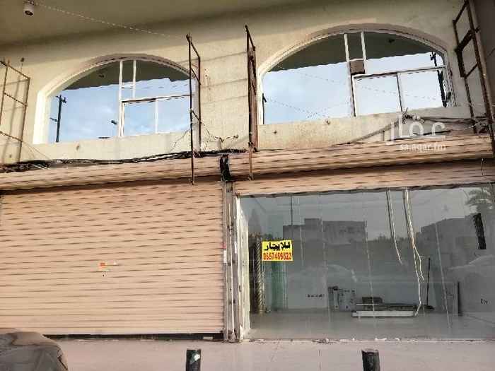1573718 محل للايجار فتحتين في حي الزهراء شارع حلمي كتبي تجاري
