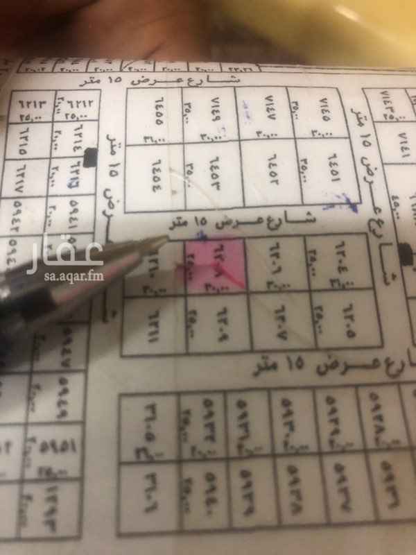 1587027 ارض للبيع اطولها 30 * 25 غرب عبدالعزيز شمال الثمانين. قريبة من شركة الكهرب. مكتب ابوركبة للعقار