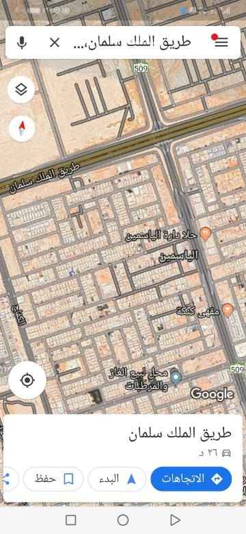 1764418 قطعه سكنيه بالياسمين جنوب طريق الملك سلمان
الموقع غير دقيق