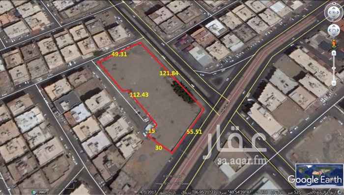 1345048 ارض تجارية على ممشى الشوقيه بمكه المكرمه على اربع شوارع منها شارعين تجاري ممتازه لنشاط تجاري مشروع مركز تجاري او محطه او صالة افراح
