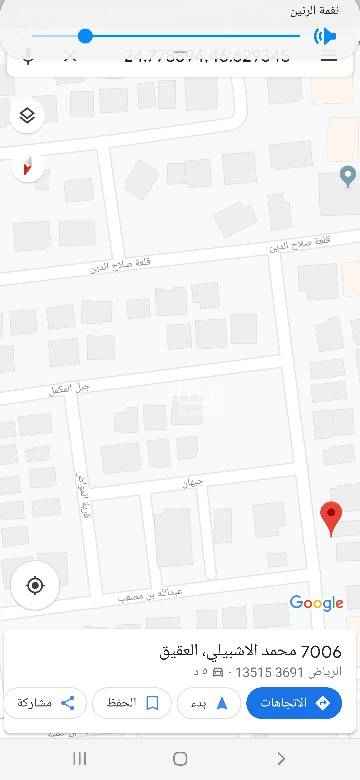 1646273 للبيع فيلا قديمه بسعر ارض في حي العقيق
مساحة ٩٠٠م
شارع ٢٠ جنوبي
البيع علي شور ٢٢٥٠ الموقع غير صحيح