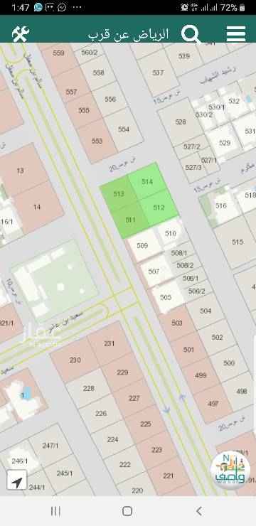 1515401 للبيع : راس بلك تجاري سكني
الحي : النخيل الغربي
المساحة : ٢٧٥٠م
الشوارع :
شمالاً ٢٠ بطول ٥٥
شرقاً ٢٠ بطول ٥٠
غرباً ٣٦ بطول ٥٠
القطع : ٥١١-٥١٢-٥١٣-٥١٤
السعر : السوم 4500 ريال
ملاحظة.
السعر الاعلى سوم وليس البيع
السعي في ذمة من يبيع أو يشتري أو يسوق من خلال هذا العرض.