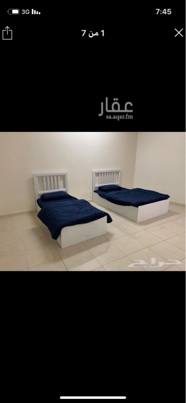 1755623 شقق مفروشة فاخرة جديدة ، بـموقع راقي و مميز على الدائري الرئسي وبجوار الرشد مول ومبنى الخطوط السعوديه تماماً ، تبعد عن الحرم النبوي مسافة 5 دقائق بـ السيارة عن طريق الملك عبدالعزيز ، و بجوار النقل الترددي للمسجد النبوي اقل من دقيقه قريبة من جميع الخدمات والمطاعم العالمية المعروفة و المطاعم الشعبية .
الأجنحة الموجودة :
1- غرفة نوم مع جلسة + دورة مياه خاصة ...
2- غرفة نوم + غرفة جلوس+ مطبخ صغير + دورة مياه ...
3- غرفتين نوم ( غرفة كبيرة و غرفة أطفال ) + صالة ...
* العنوان : الدئري الثاني والر