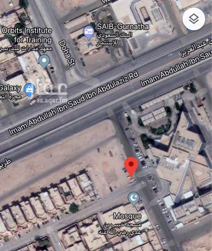 1511290 قطعة ارض بزاويه واجهة شرقيه جنوبيه مقابل مستشفى سند تصلح دبلكسات للاستثمار