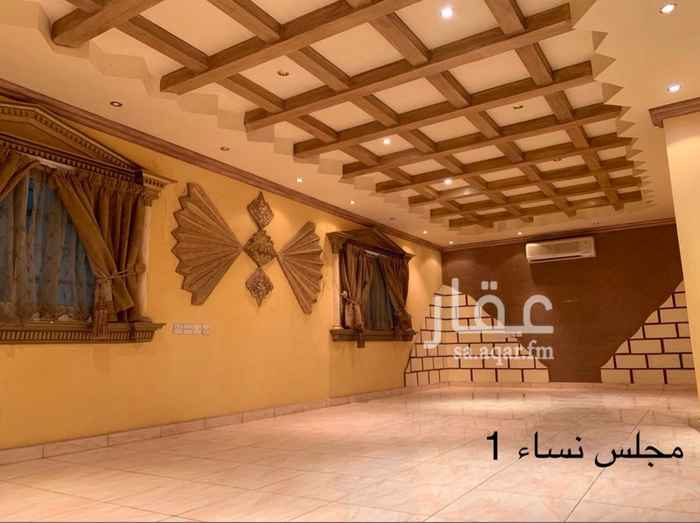 1694163 الفلا على شارعين الشارع الاول جنوب عرضة ٢٠ وشارع غرب عرضة ١٢. تتكون من ثلاث ادوار، يحتوي المنزل على عددين كهرباء مما يجعله يقلل استهلاك الكهرباء.
*الدور الارضي* :
غرفة سائق مع دورة مياة
ملحق (يوجد مشب) مع دورة مياة
غرفة خارجية صغيرة مع دورة مياة
في الداخل:
مجلس رجال
مقلط توجد طاولة تكفي ل١٠-١٢ شخص
مجلس نساء ١
مجلس نساء ٢
مطبخ
درج
٢ دورة مياة
(الدور الاول):
٦ غرف نوم منها جناح يحتوي على ٢ غرف
صالة
٣ دورة مياة
(الدور الثاني):
غرفة خادمة
غرفة العاب للاطفال
غرفة
دورة مياة