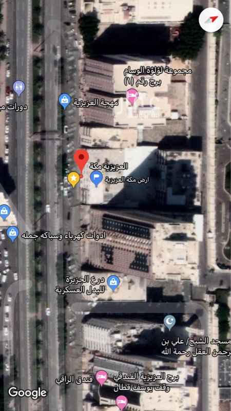 1413661 ارض للبيع على طريق العزيزية العام مساحة ٢٧٨١م —-
٤٠م طول على طريق المسجد الحرام (العزيزية)
٤٠م* ٧٠م عمق منطقة ابراج مصرح ٢٢ دور امامي و٨ ادوار خلفي. تجاري سكني
وكيل مفرغ : 0564944697