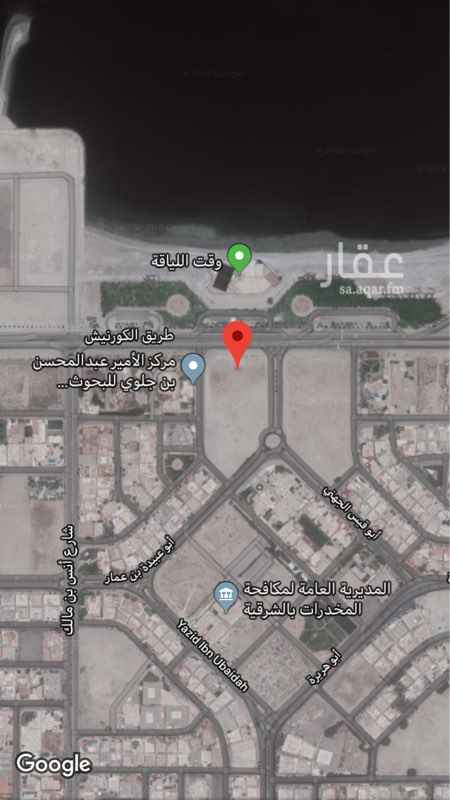 1202960 ارض تجاريه
مرخصه مجمع تجاري
مساحتها١٣٢٠٠ متر
أطوالها ١٢٠*١١٠ متر
على الواجهه البحريه
وخلفها مواقف لسيارات للبلديه مساحتها ١٠ آلاف متر مخصصه للارض
للايجار ب ٣ مليون وزيادة 10٪ كل 5 سنوات
لعقد طويل الاجل
مع المالك مباشره