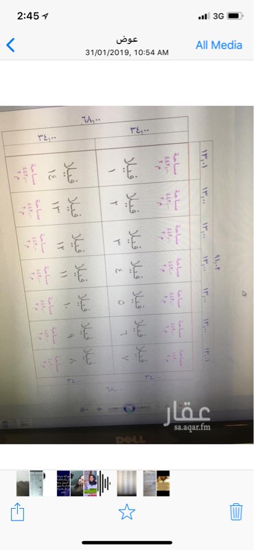 1690996 اراضي في مخطط النور غربية و شرقية للبيع