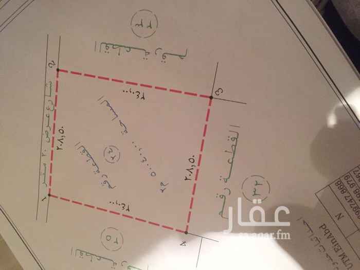 1417823 ارض صناعية بمخطط الحمزة بعد التفتيش بأربعه كيلو تقريبا