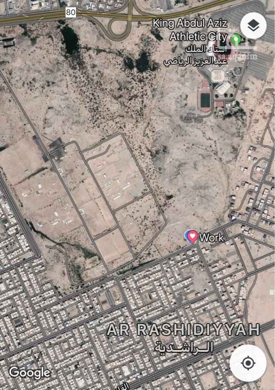 1300285 موقع الأرض ممتاز جداً على شارع تجاري ٣٢ قريبه من الخط السريع ومن بنده بصك إلكتروني بحي الراشديه الشرائع ٢،البيع من المالك مباشرة