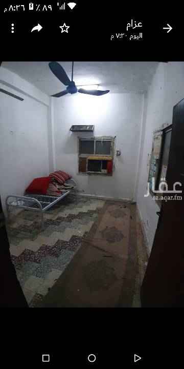 1572427 غرفة مع مكيفها وحمام مستقل والمطبخ مشترك مع غرفة اخرى فقط تصلح لعامل او سايق خاص شاملة الماء والكهرباء تمتاز قربها من طريق الملك فهد في حي مدينة العمال