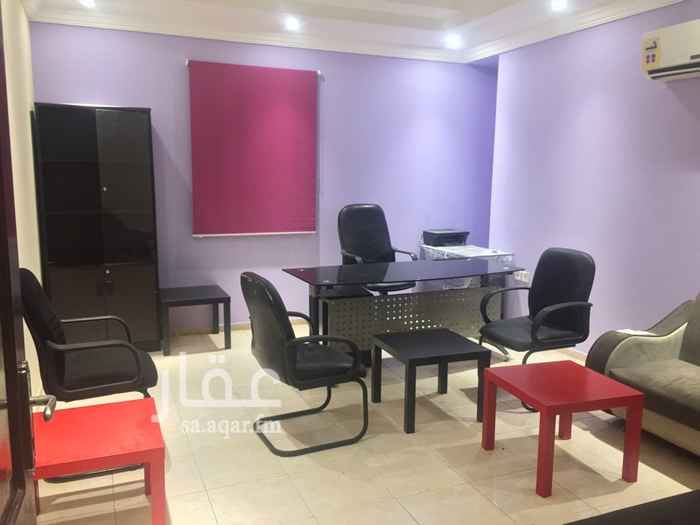 1486382 مكاتب مؤثثه للإيجار الشهري في شمال جده حي النعيم خلف سوق جرير مول