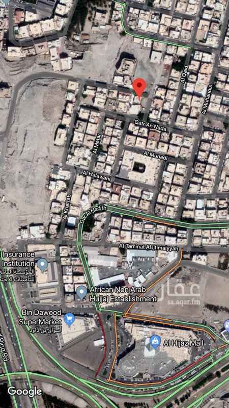 1402456 فرصة عقارية للمستثمرين
موقع جداً مميز
للبيع عمارة هدد في مدينة مكة المكرمة
حي النزهة
خلف سوق الحجاز
مساحة ٦٢٥ متر
واجهتين
شمالية شارع عرض ١٠ متر
شرقها حديقة
غربها مسجد
منطقة ٧ ادوار
السعر قابل للتفاوض للجادين فقط
العرض مباشر
الموقع 👇🏻
https://goo.gl/maps/v467fmPwrgH2