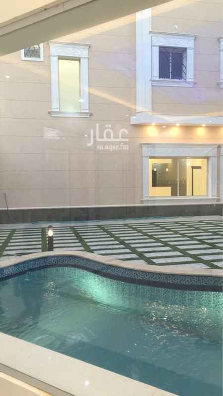 1633397 فله حي القادسيه تصميم فاخر وبشكل خاص لمتطلبات السكن الراقي
فيلا درج داخلي وشقتين مصعد مسبح ثيل صناعي
ملاحق ضيافه خارجيه شلال بقسم الرجال