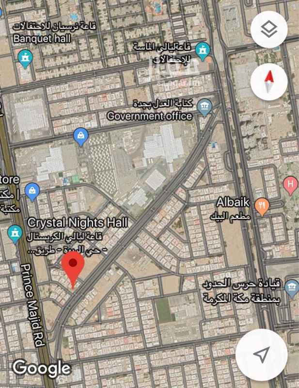 1637858 ارض للاستثمار - يوجد رخصة بناء شقق فندقية ومحلات تجارية
عدد الادوار المسموحة ٦
الخرائط التنفيذية والرخصة جاهزة
للاستثمار لمدة ٢٠ سنة
